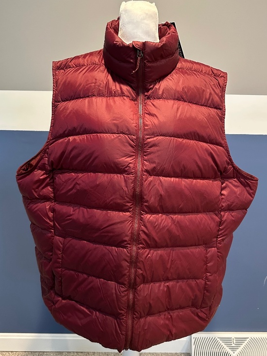Eddie Bauer Jackets & Blazers - Eddie Bauer 650 Down Puffer Vest Womens PLUS SIZE 2X MAROON -- NEW WITH TAGS